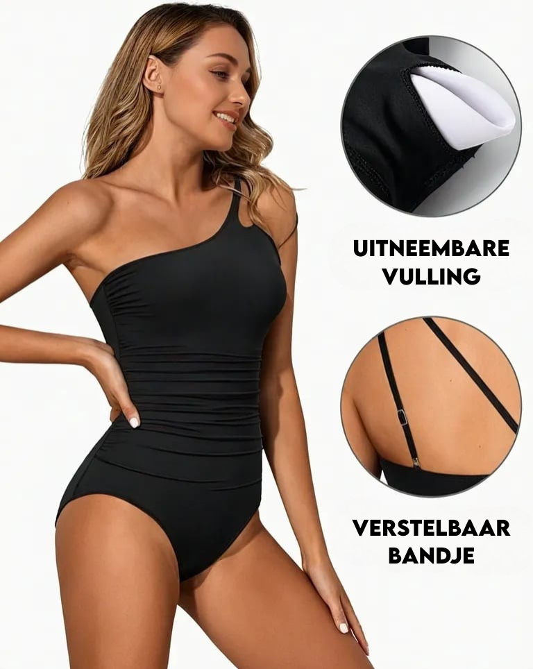 Bañadores Grace Valmont — figura irresistible en cada ola | Bañador Un Hombro Elegante