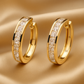 Pendientes Or Luxe Cristaux Valmont — Elegancia irresistible | Elegante