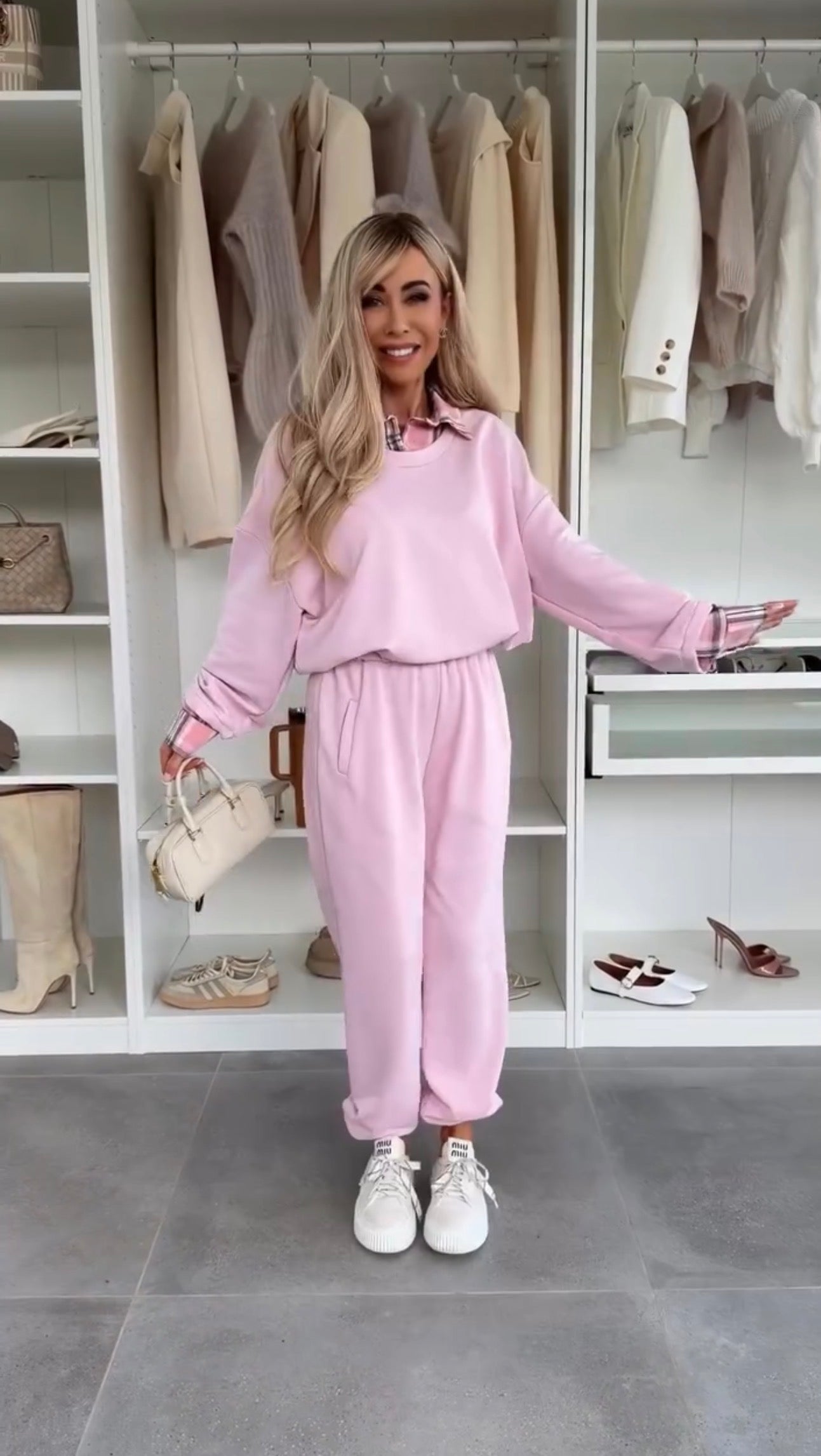 Rosie Urban Valmont — Conjunto Sudadera & Pantalón Cuadros | Street Luxe