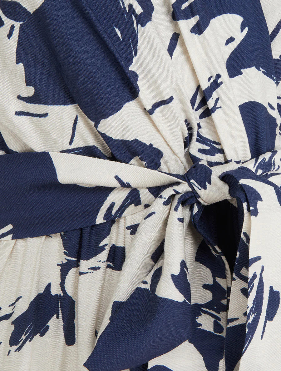 Elvira Valmont — Vestido Largo Estampado Floral | Jardín en Movimiento