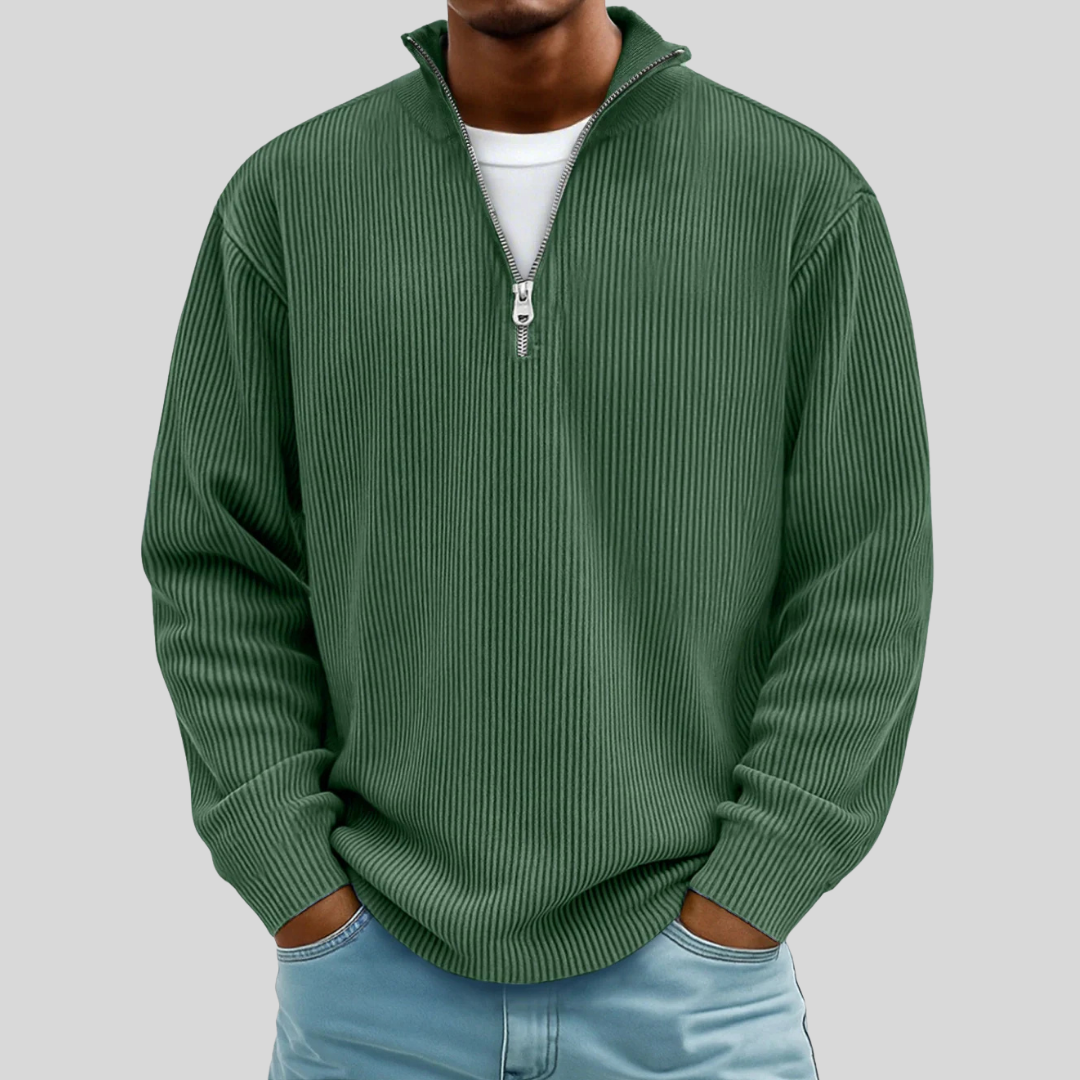 Jersey Morgan Valmont — Cuello Semicierre Hombre Premium | 10 Colores