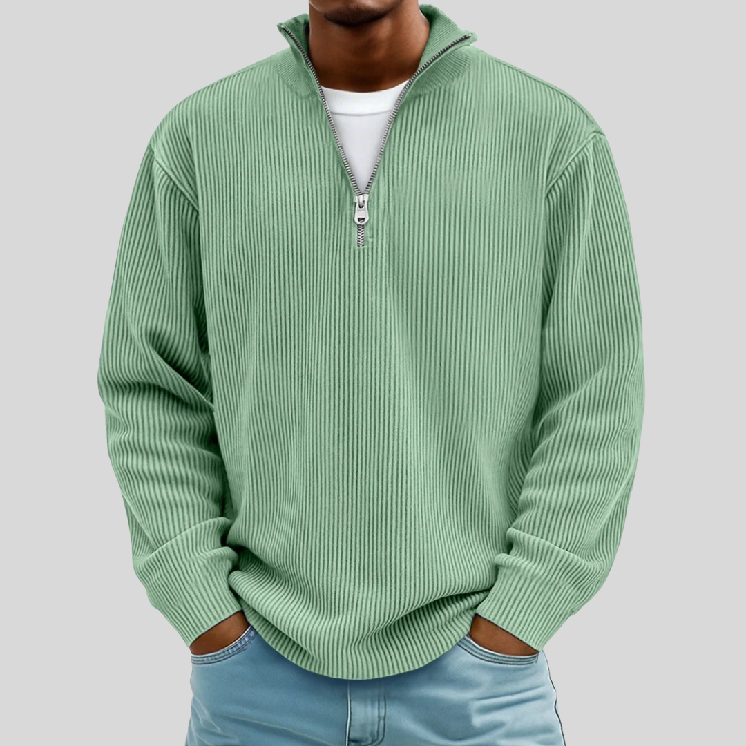 Jersey Morgan Valmont — Cuello Semicierre Hombre Premium | 10 Colores