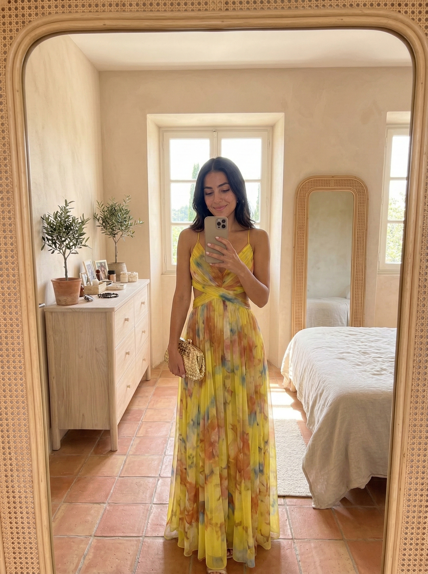 Lola Valmont — Vestido Largo Floral | Colección Marbella 2026