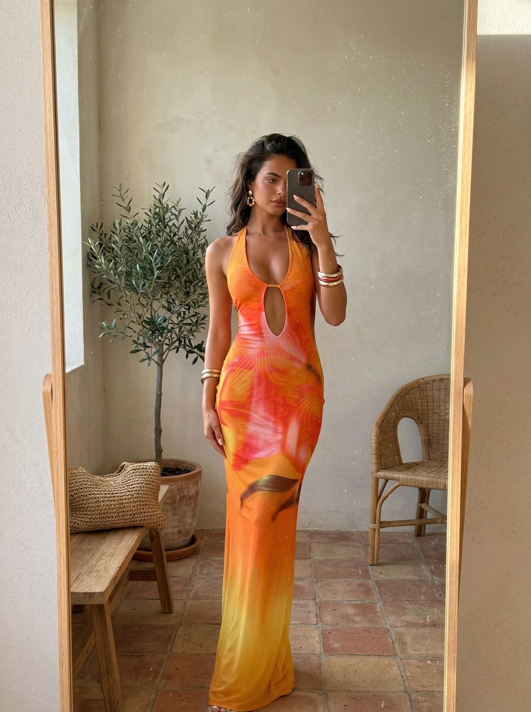 Atardecer Valmont — Vestido Largo de Verano | Marbella 2026