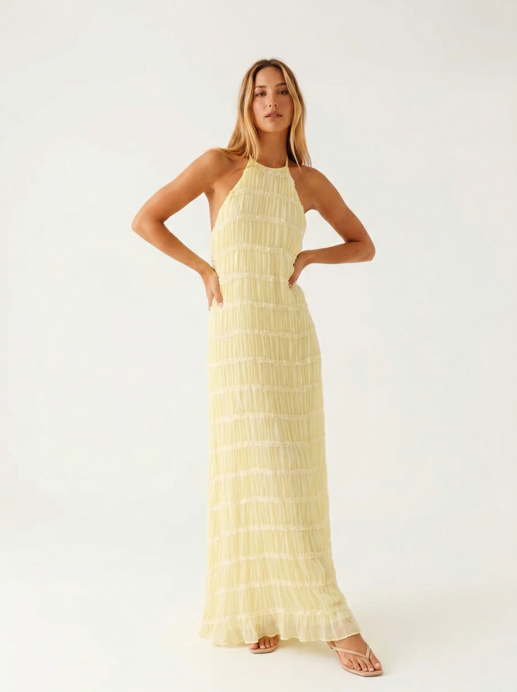 Ángela Valmont — Vestido Largo de Verano | Serenidad Estival