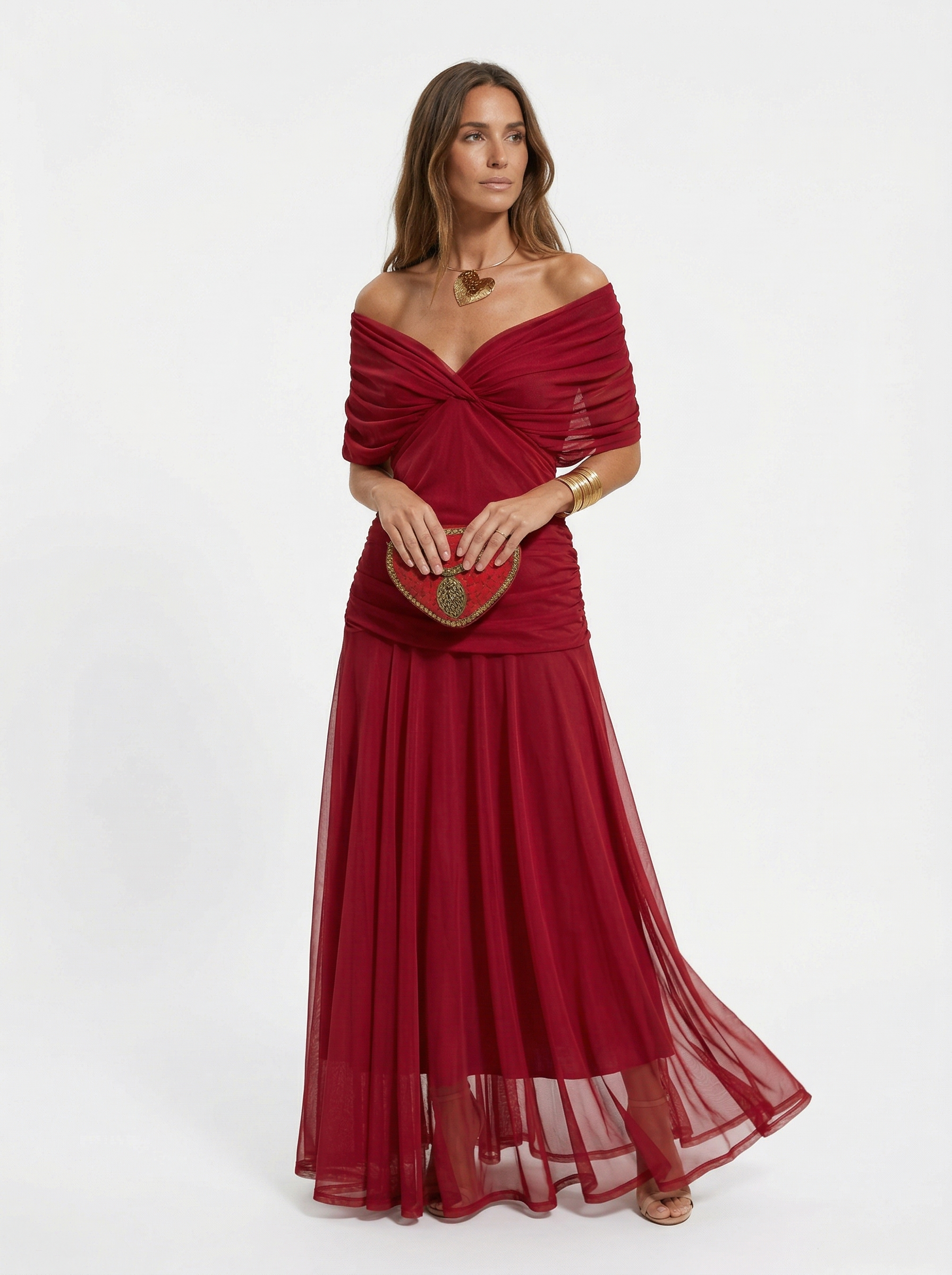 Nora Valmont — Vestido Largo Escote en V Edición Limitada | Sevilla