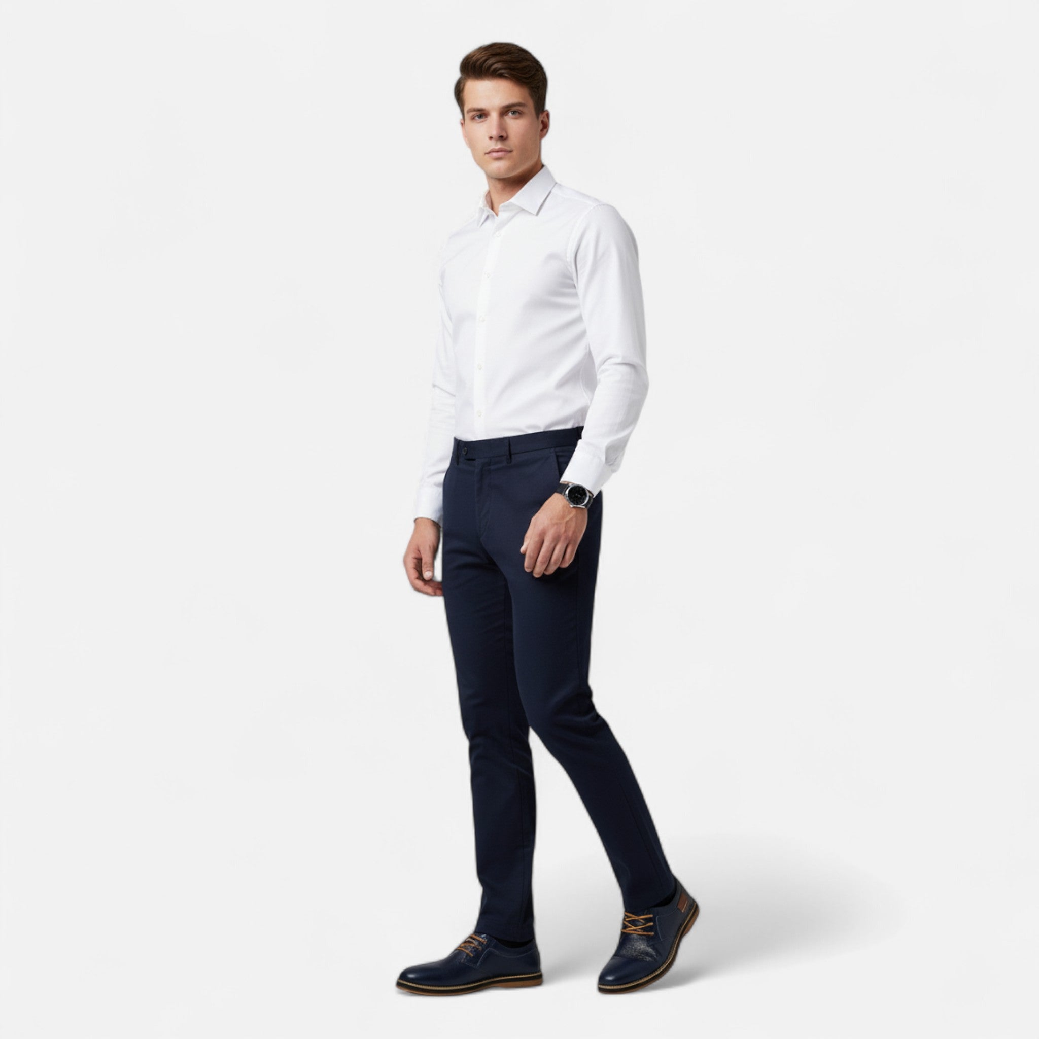 Zapato Victor Valmont — Cuero Artesanal Elegante Hombre