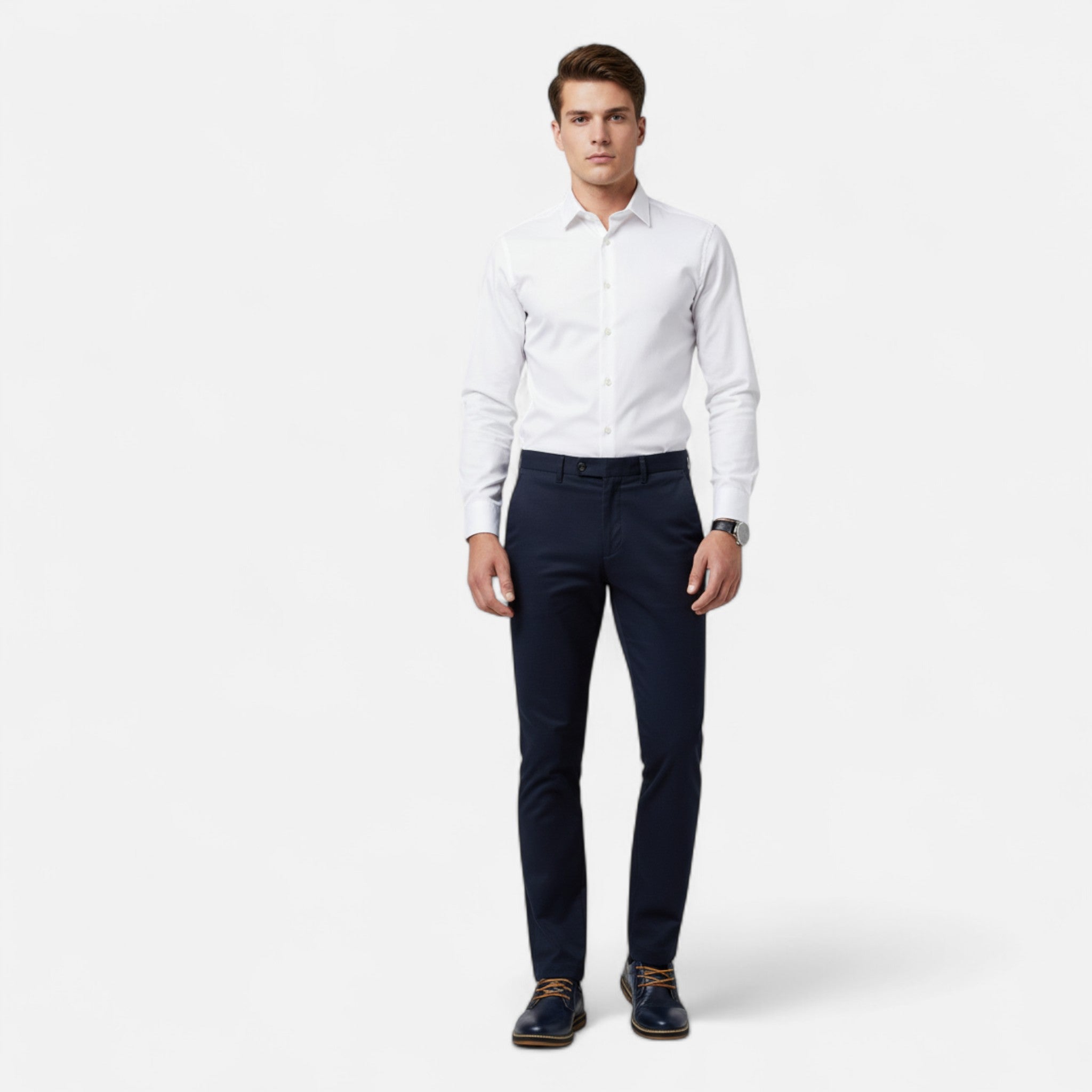 Zapato Victor Valmont — Cuero Artesanal Elegante Hombre