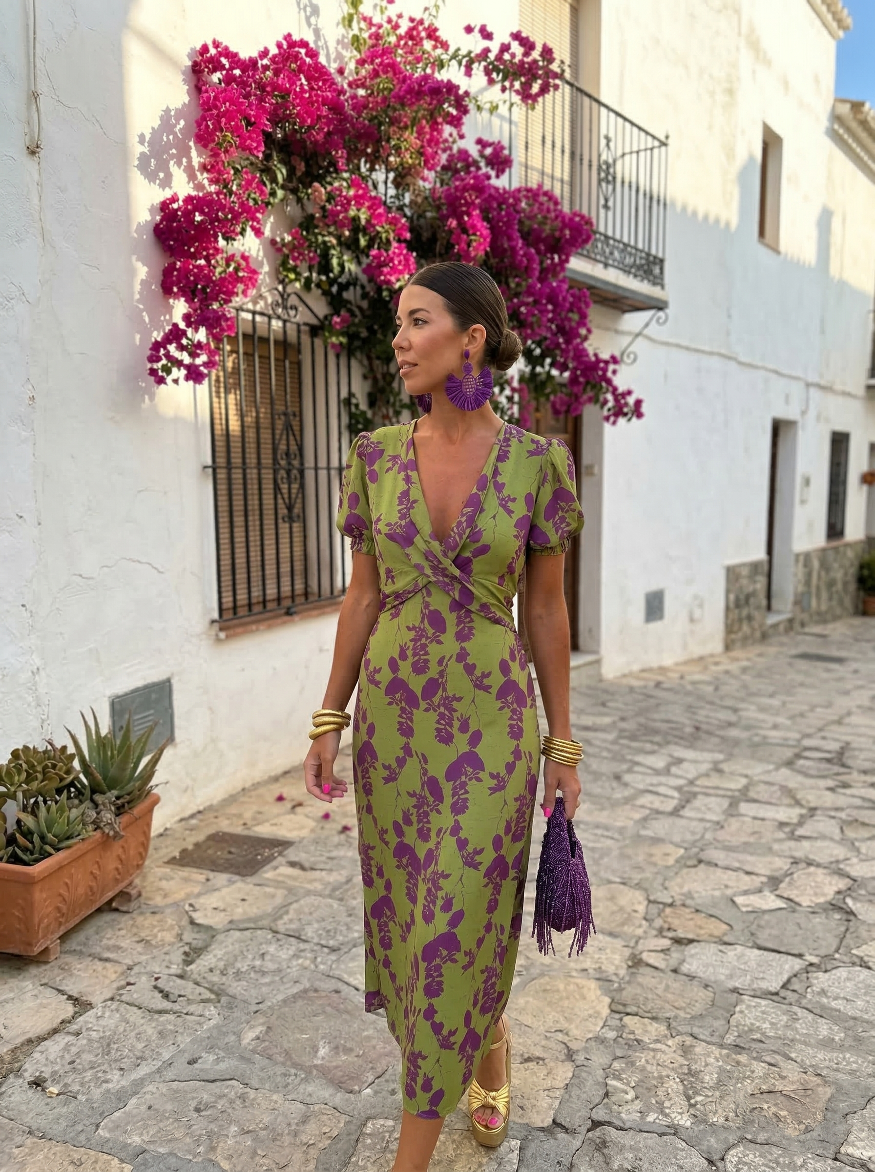 Elsa Valmont — Vestido Largo de Primavera | Marbella 2026