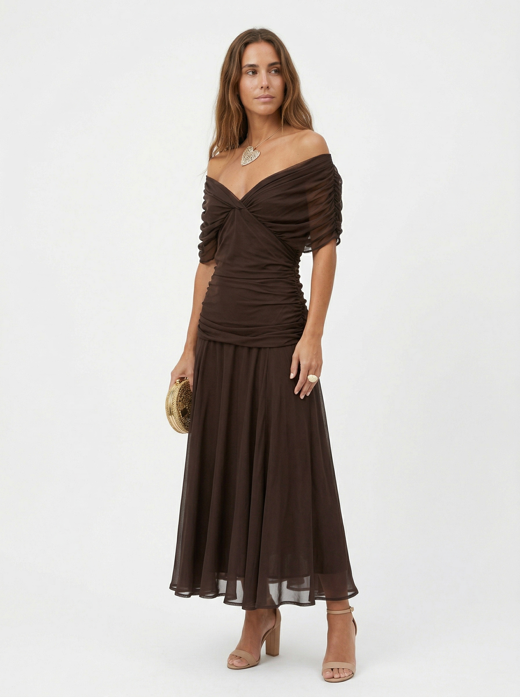 Nora Valmont — Vestido Largo Escote en V Edición Limitada | Sevilla