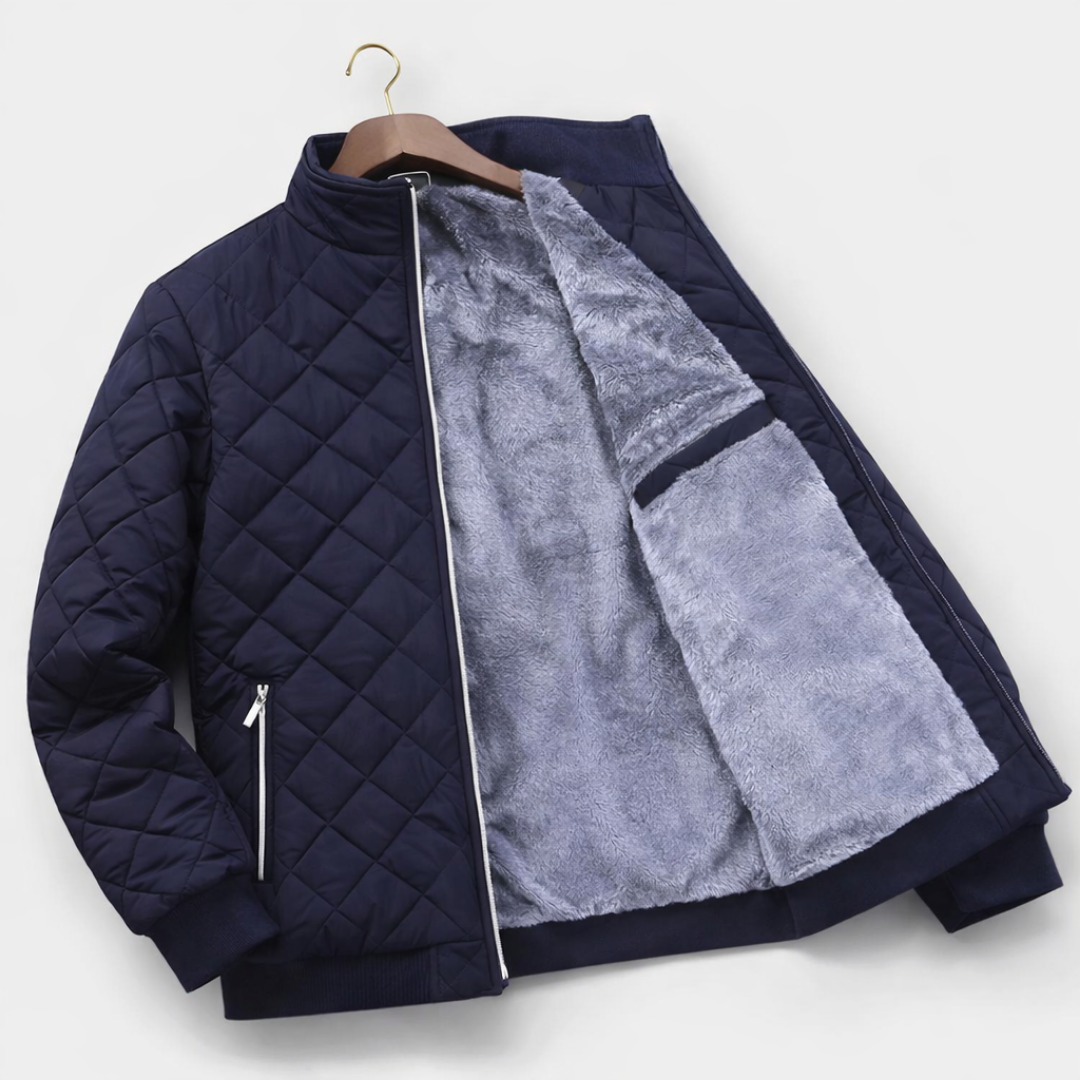 Chaquetas Liam Valmont — carácter en cada capa | Chaqueta Acolchada con Cremallera Elegante