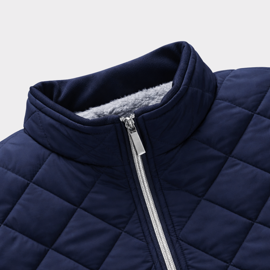Chaquetas Liam Valmont — carácter en cada capa | Chaqueta Acolchada con Cremallera Elegante