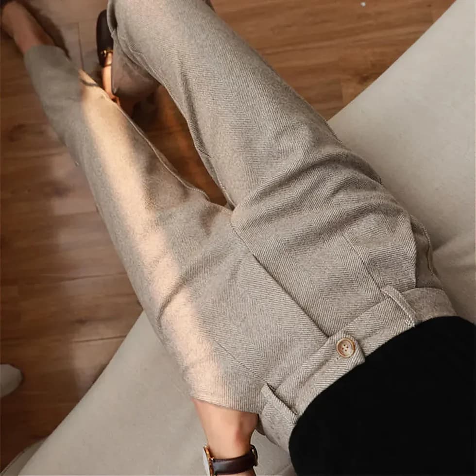 Pantalones Lennart Valmont — elegancia en cada movimiento | Pantalón Ajustado