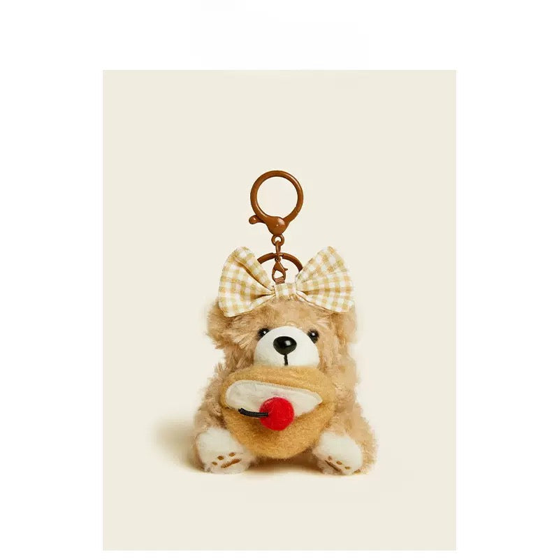 Cookie Bear Valmont — Charm Oso Galleta para Bolso | Sweet Luxe