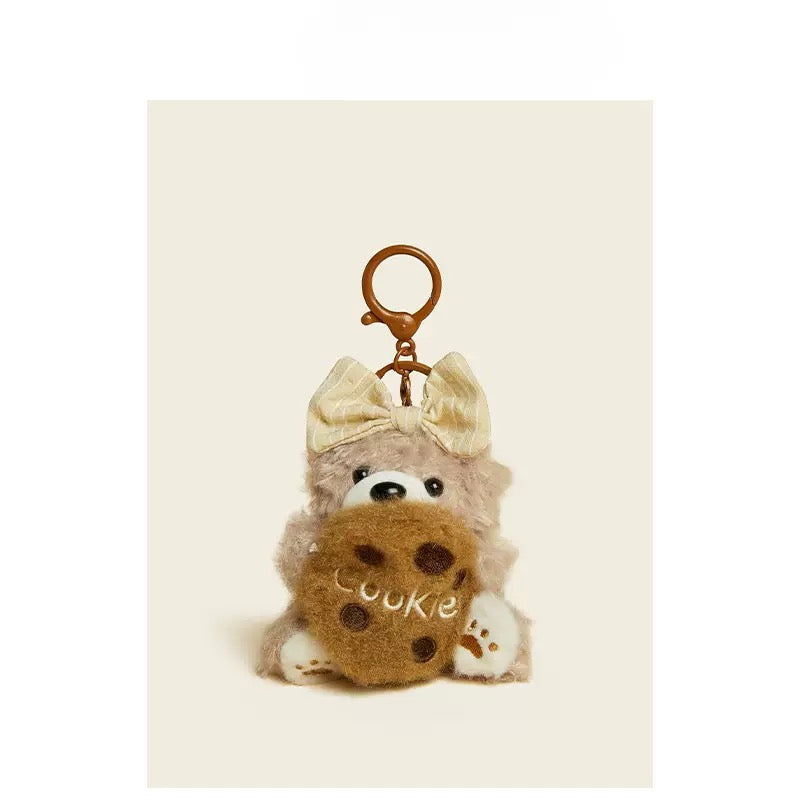 Cookie Bear Valmont — Charm Oso Galleta para Bolso | Sweet Luxe