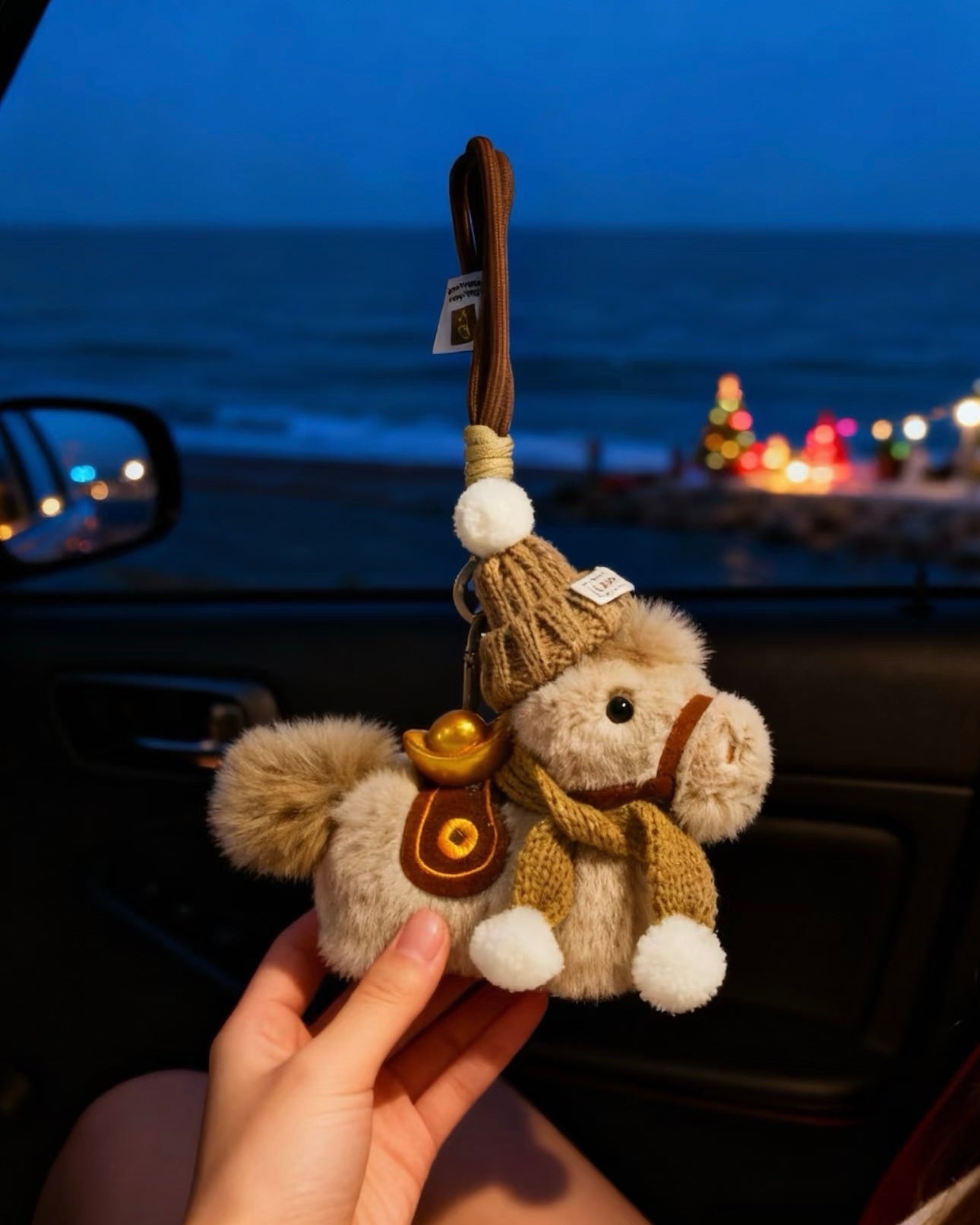 Pony Plush Valmont — Charm Pony Peluche para Bolso | Rêverie Luxe