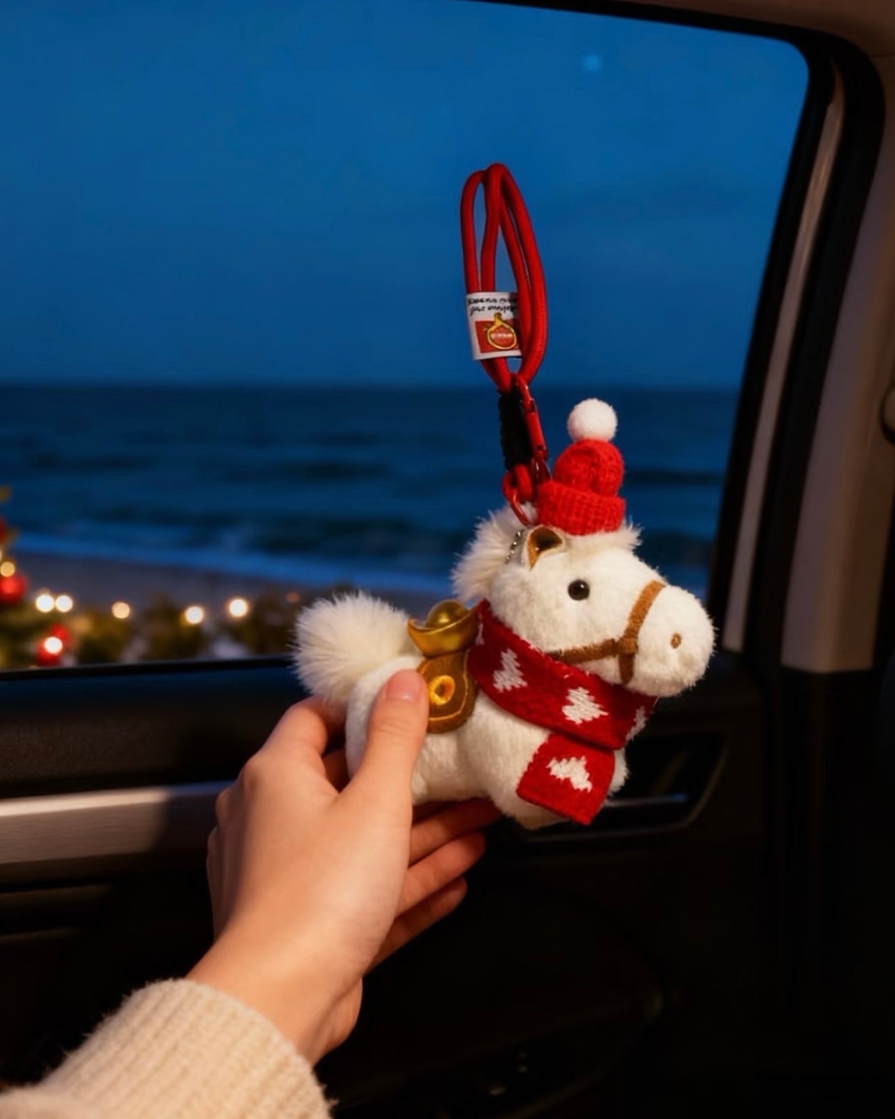 Pony Plush Valmont — Charm Pony Peluche para Bolso | Rêverie Luxe