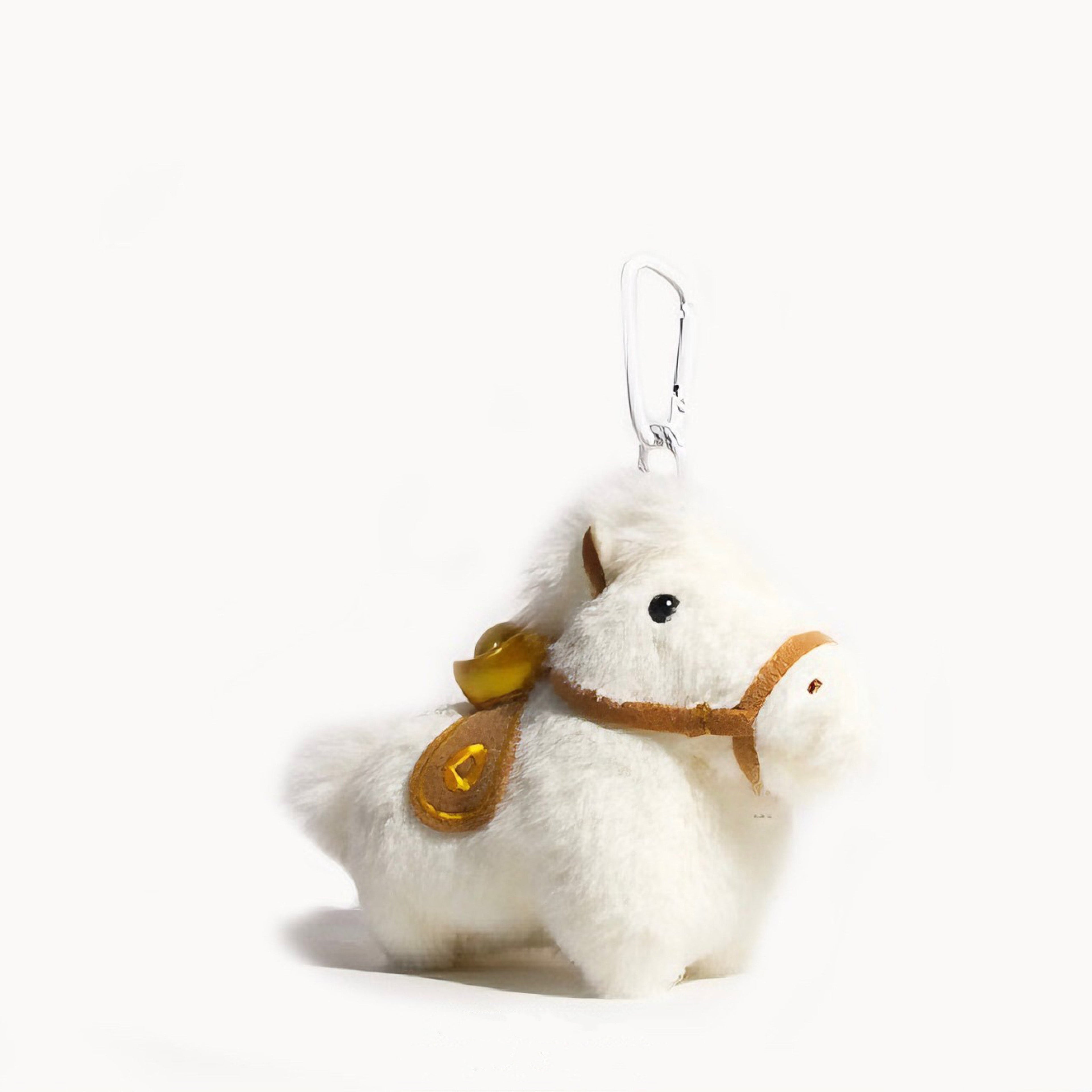 Pony Plush Valmont — Charm Pony Peluche para Bolso | Rêverie Luxe