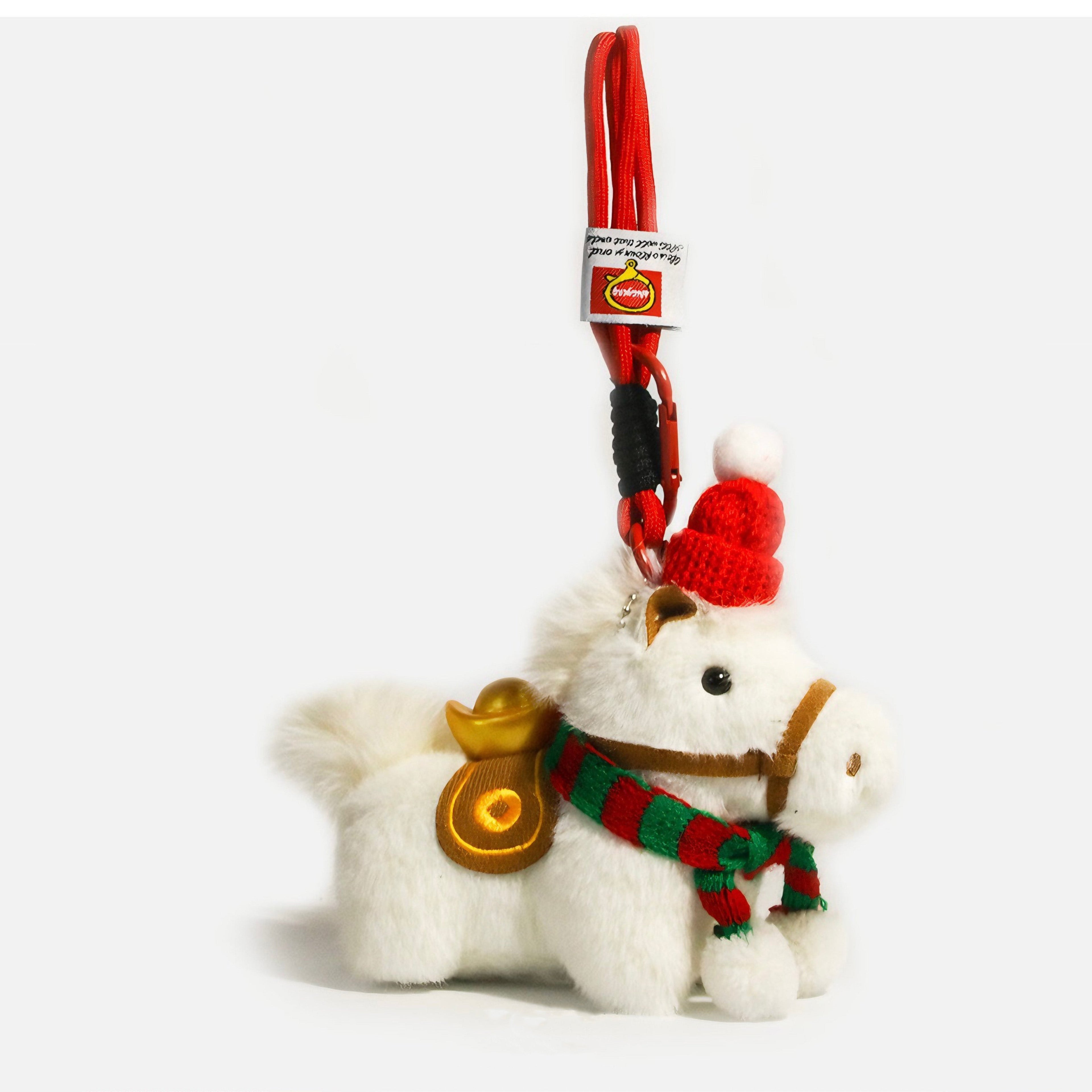 Pony Plush Valmont — Charm Pony Peluche para Bolso | Rêverie Luxe