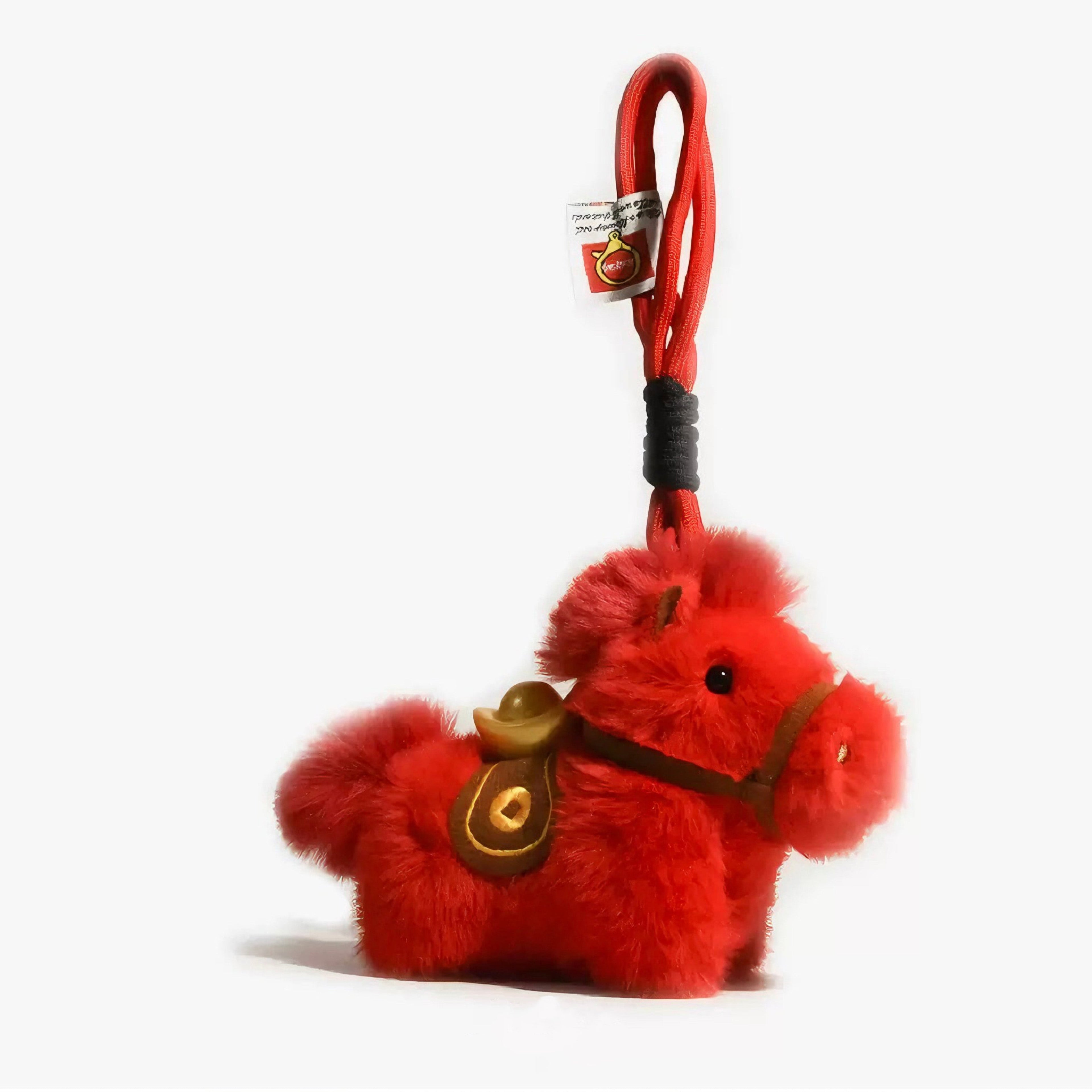 Pony Plush Valmont — Charm Pony Peluche para Bolso | Rêverie Luxe