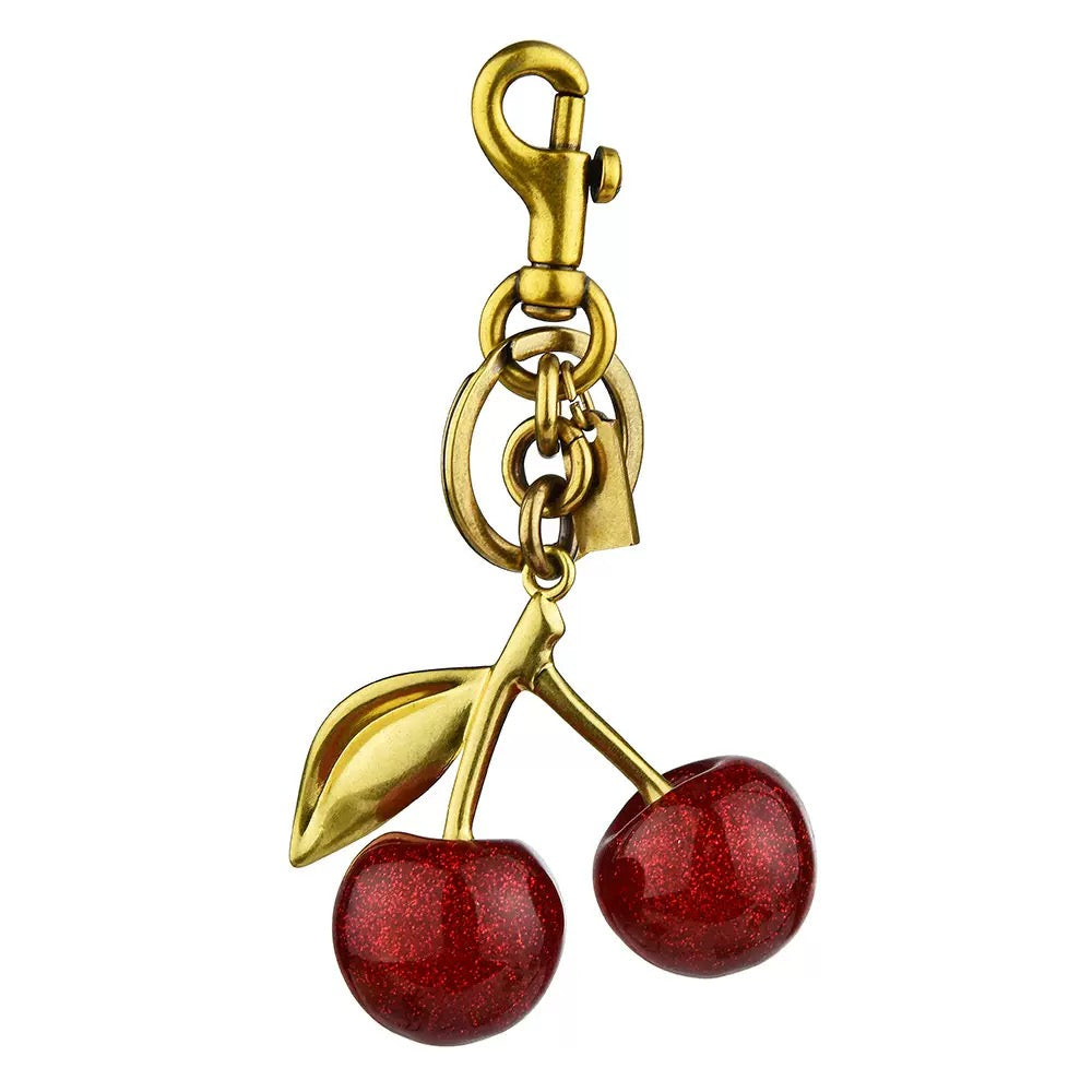 Cherry Valmont — Charm Cereza para Bolso | Gourmandise Dorée