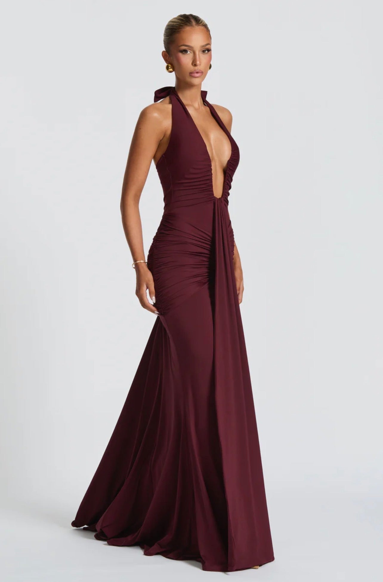 Rosetta Valmont — Vestido Maxi de Noche | Grandeur Nocturne