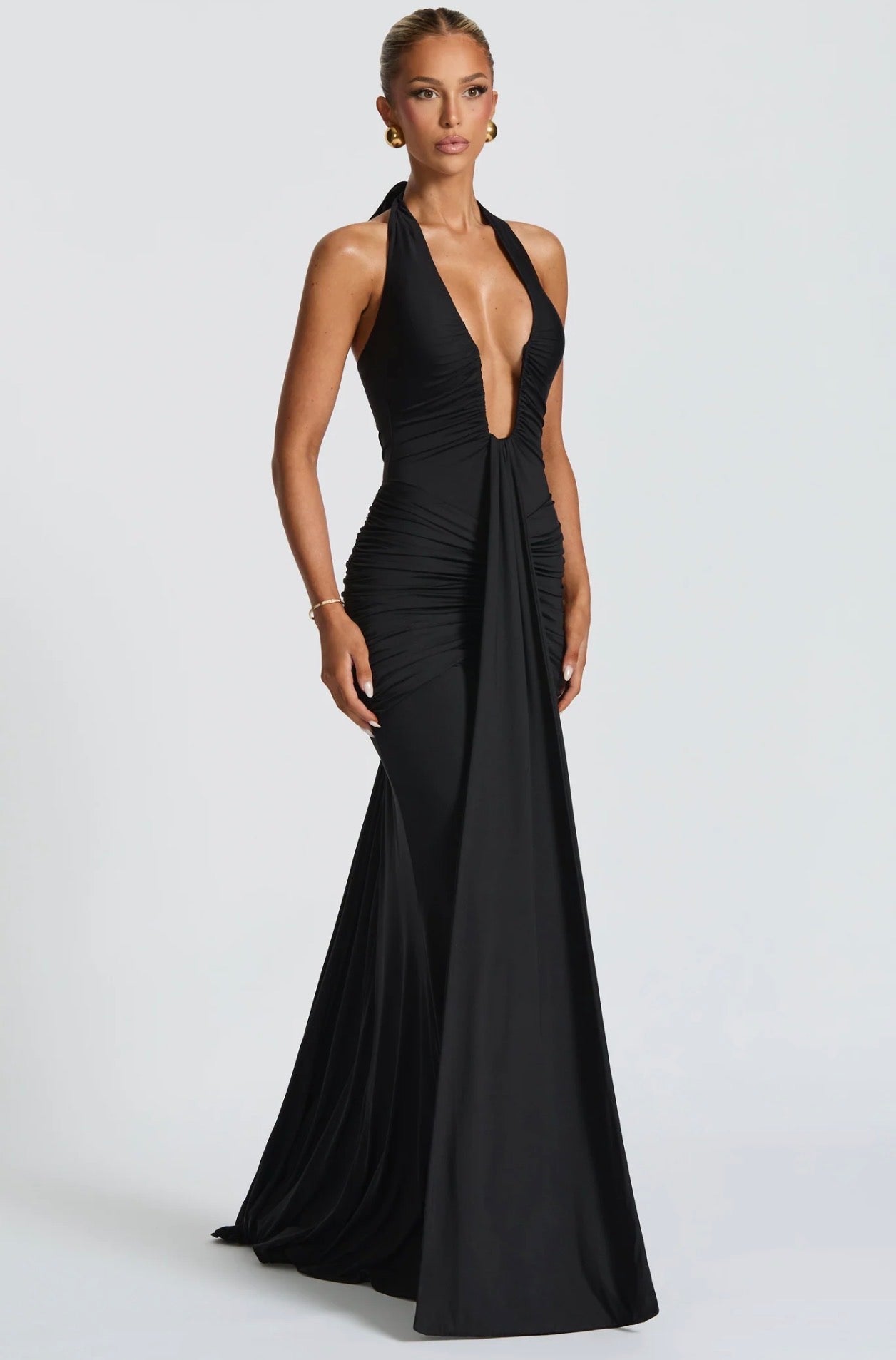 Rosetta Valmont — Vestido Maxi de Noche | Grandeur Nocturne