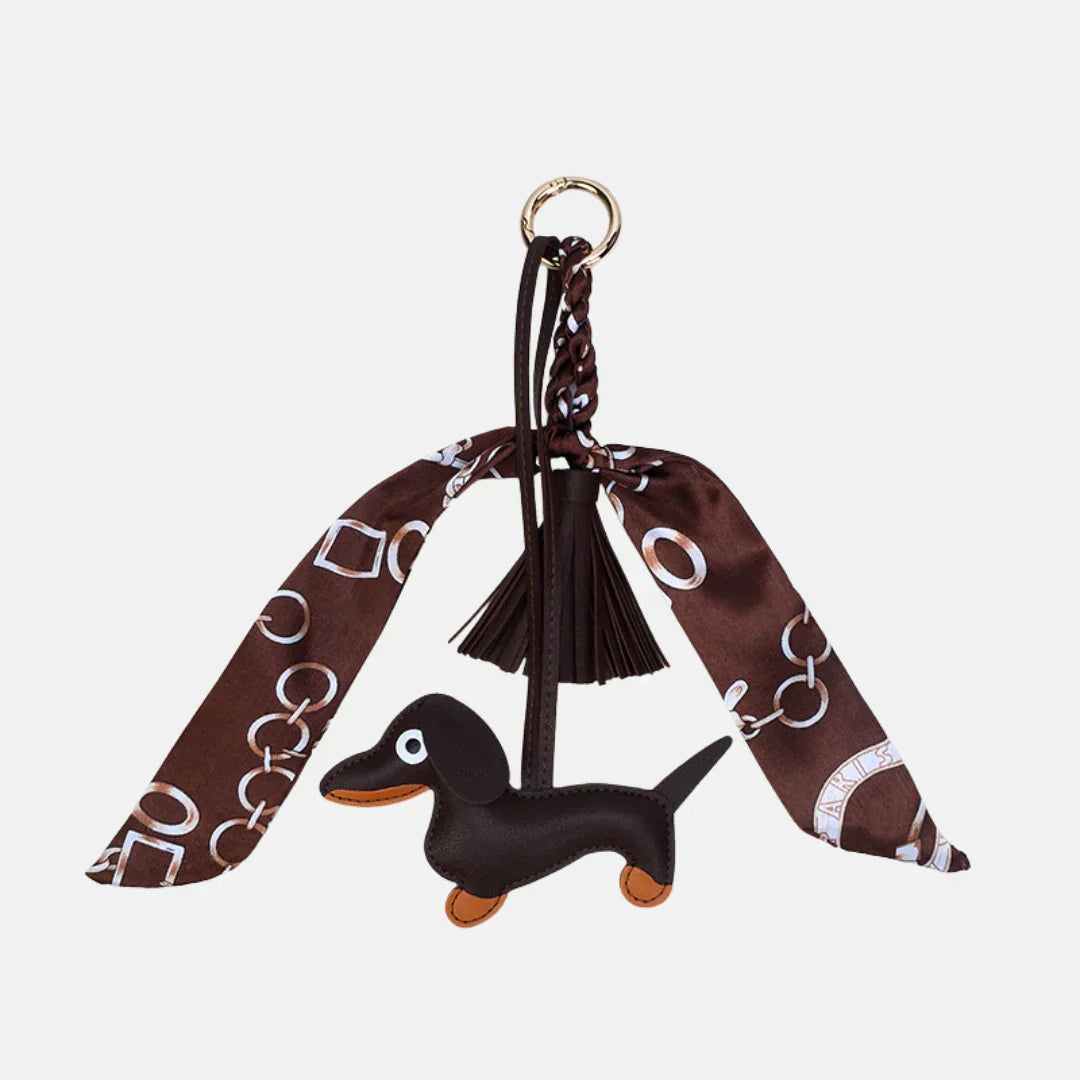 Puppy Valmont — Charm Cachorro para Bolso | Ternura de Lujo