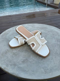 Carys Valmont — Sandalia Blanca Premium | Verano Mediterráneo