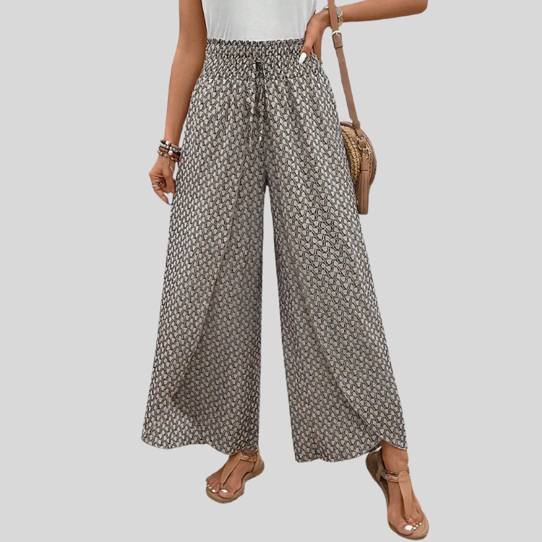 Pantalones Sahara - Pantalon Large Détendu Valmont — elegancia en cada movimiento | Sahara - Pantalon Large Détendu