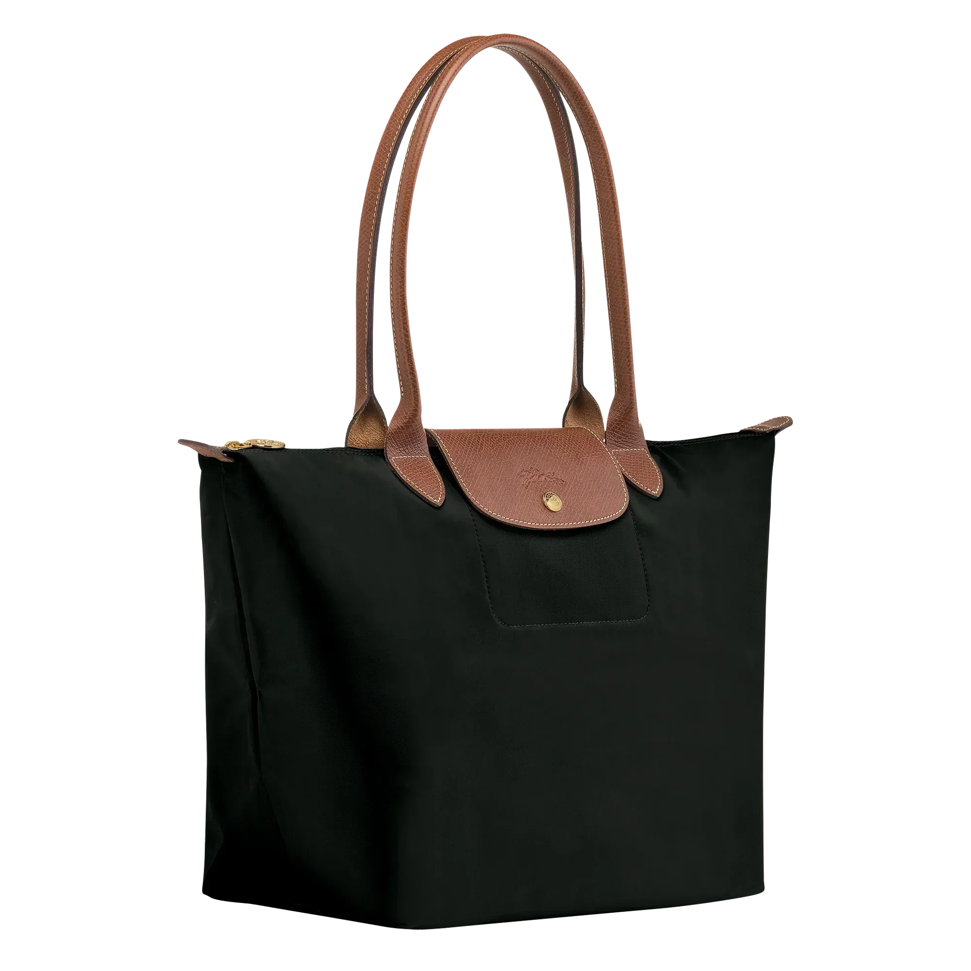 Parisien Valmont — Bolso Tote Plegable Negro | Grand Voyage