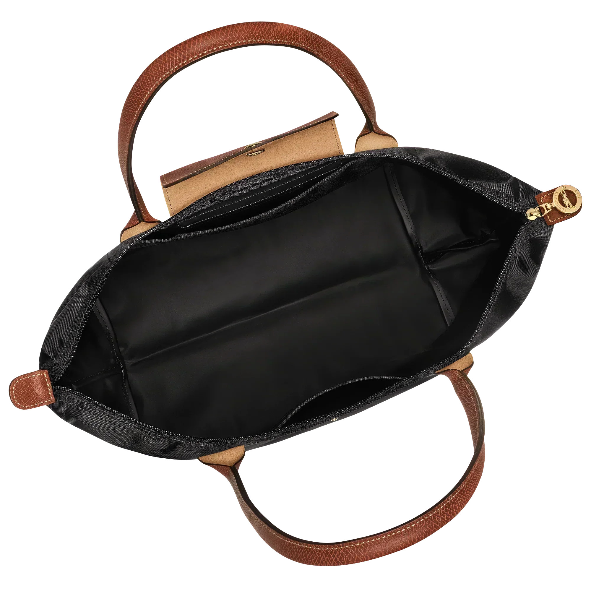 Parisien Valmont — Bolso Tote Plegable Negro | Grand Voyage