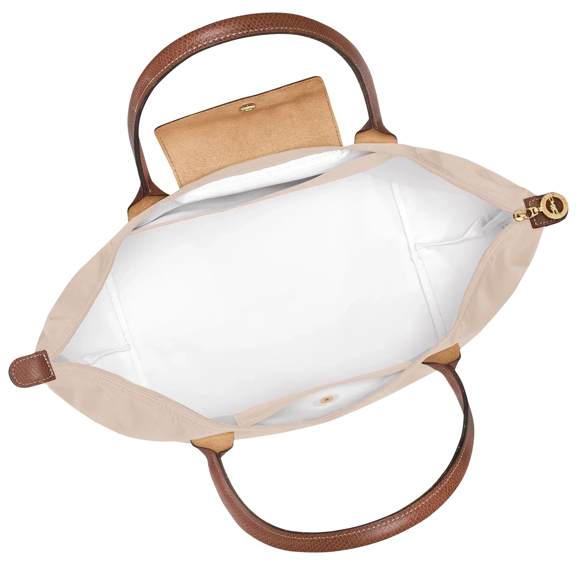 Parisien Valmont — Bolso Tote Plegable Crema | Grand Voyage