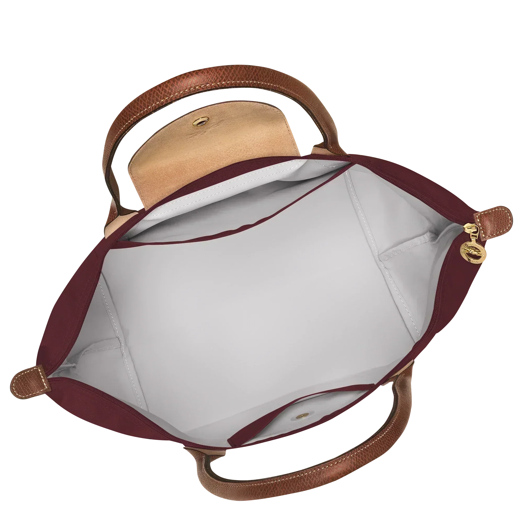 Parisien Valmont — Bolso Tote Plegable Borgoña | Grand Voyage