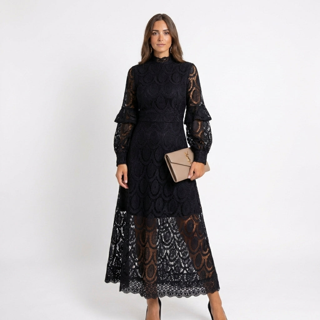 Vestido Largo Via Valmont — Elegancia irresistible | Elegante