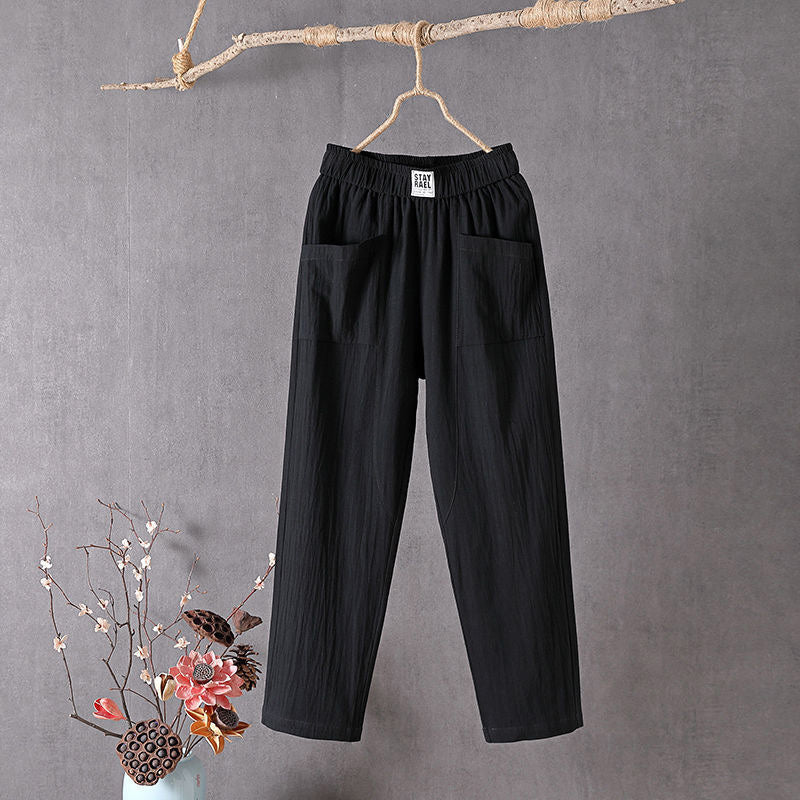 Tacones Alyra - Pantalons Relaxés avec Poches Valmont — altura con elegancia absoluta | Alyra - Pantalons Relaxés avec Poches
