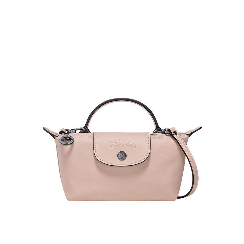 Parisien Valmont — Mini Bolso Piel Rosa Cuarzo | Quartz Précieux