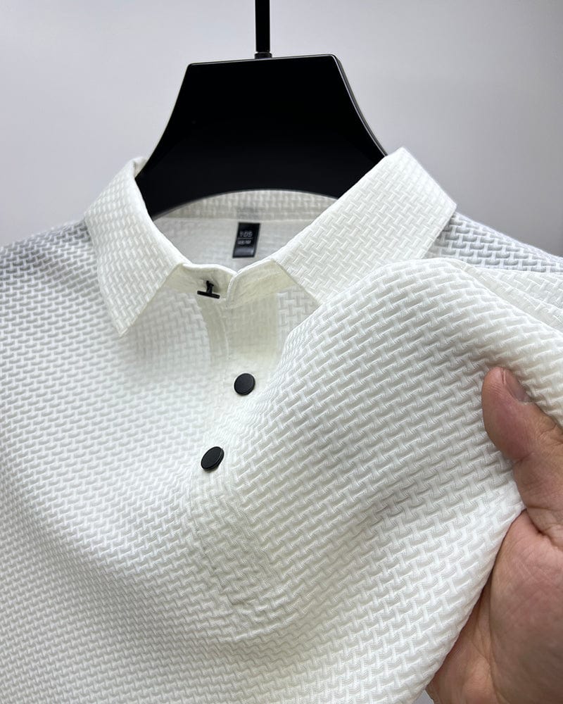Camiseta Élégant Valmont — Distinción sin esfuerzo | Blanco