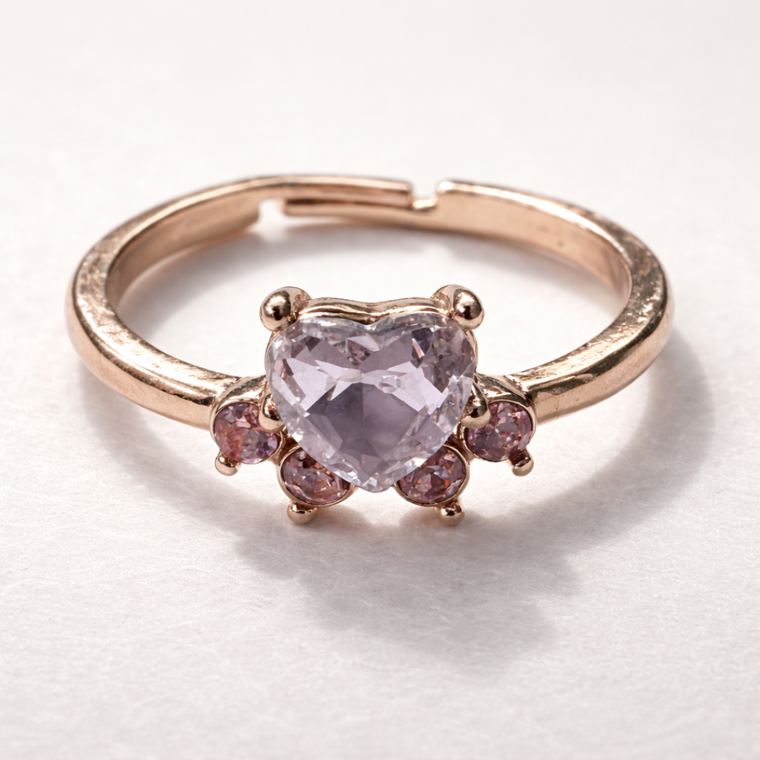 Anillo Zirconia Patte Valmont — Elegancia irresistible | Cristal