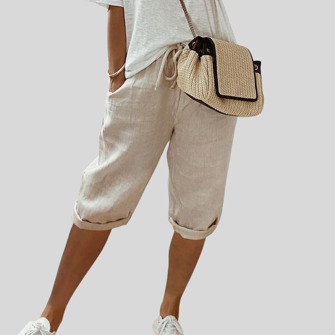 Shorts Short Fluide Confort Élégant Valmont — libertad con corte impecable | Short Fluide Confort Élégant