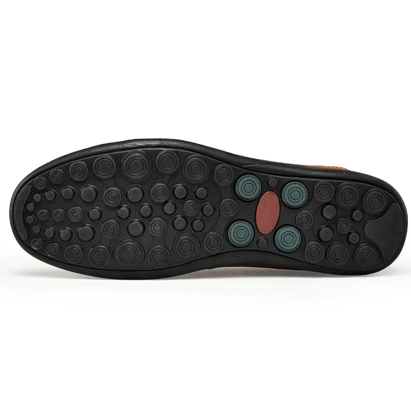 Mocasín Pierre Valmont — Cuero Premium Hombre | Negro, Marrón y Mostaza