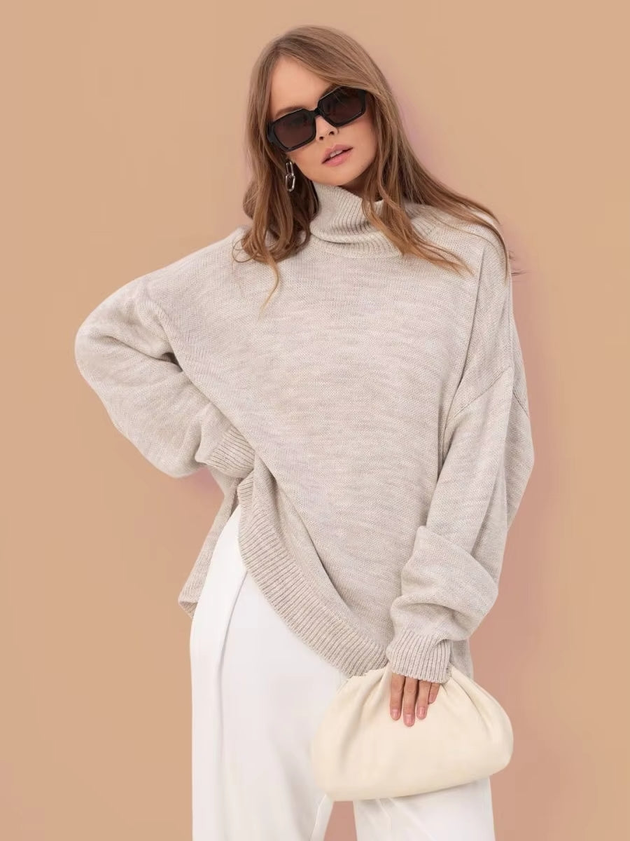 Jersey Fendu Valmont — Elegancia irresistible | Beige