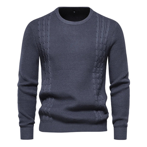 Abraham Valmont — Jersey Punto Casual Cálido Hombre | Lifestyle