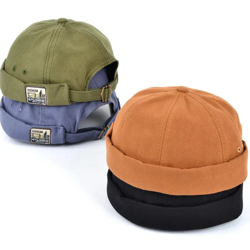 Gorras Albert Valmont — estilo que define cada salida | Gorra Algodón Docker Vintage