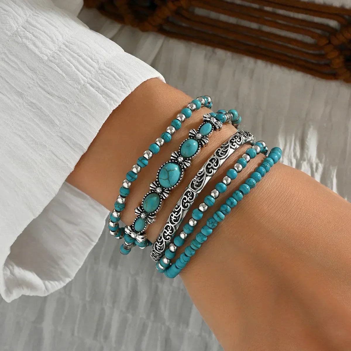 Pulsera Lucia Valmont — Elegancia irresistible | Turquesa