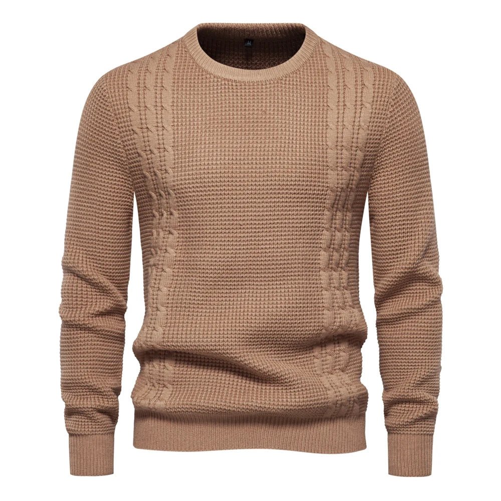 Abraham Valmont — Jersey Punto Casual Cálido Hombre | Lifestyle
