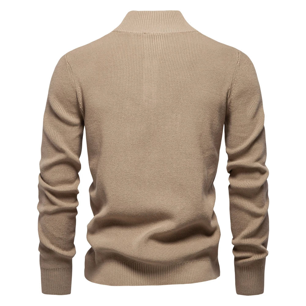 Javier Valmont — Jersey Elegante Botones Hombre | Refinamiento