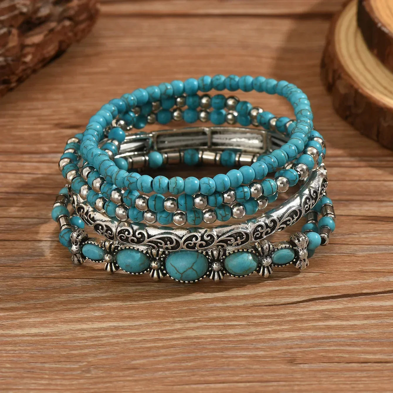 Pulsera Lucia Valmont — Elegancia irresistible | Turquesa