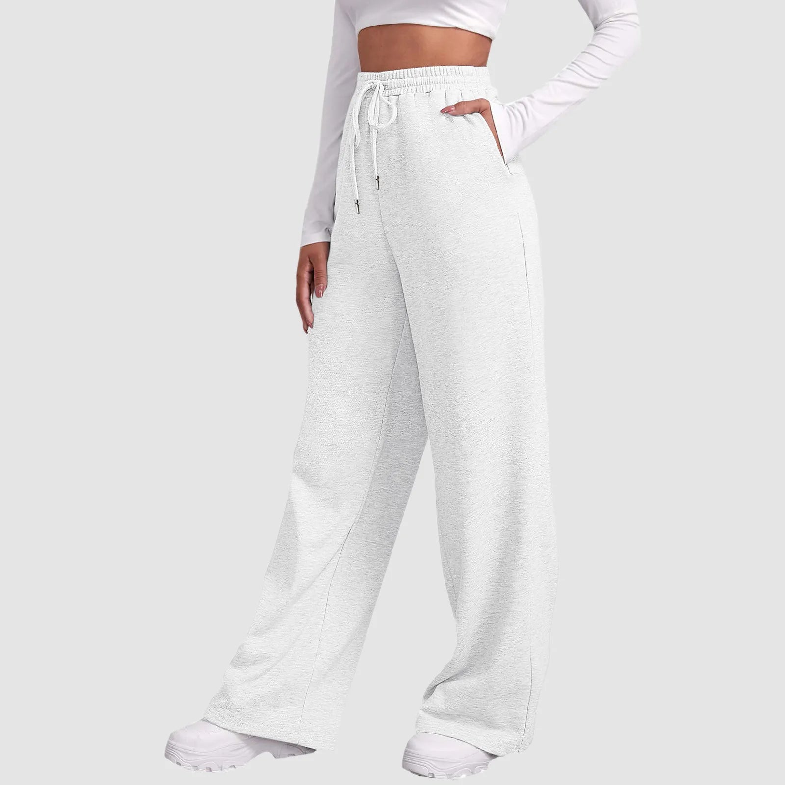 Jogger Wide Valmont — Distinción sin esfuerzo | Negro