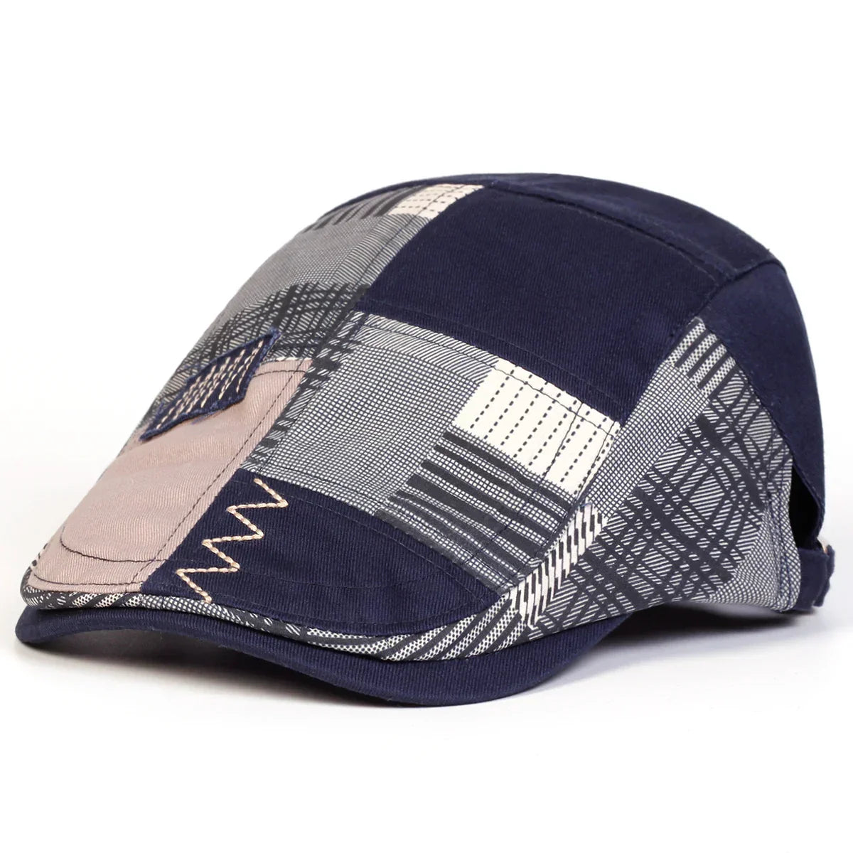 Gorras Raoul Valmont — estilo que define cada salida | Gorra Algodón Patchwork